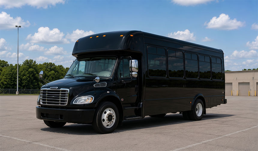 18-passenger minibus available for charter in New Bedford, MA